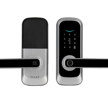 Fechadura Eletrônica Digital Biométrica Beluni Silver Smart Tuya Wifi 580