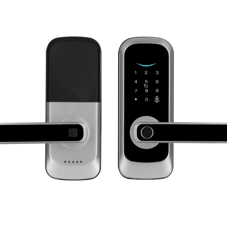 Fechadura Eletrônica Digital Biométrica Beluni Silver Smart Tuya Wifi 580