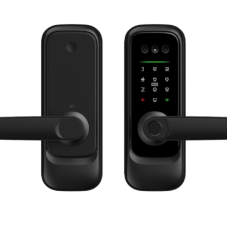 Fechadura Eletrônica Digital Beluni Face ID Black Smart Tuya Wifi 625