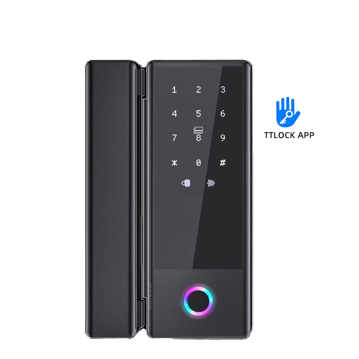 Fechadura Beluni Bioglass 473 com aplicativo TTLock