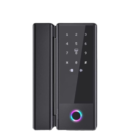 Fechadura Beluni Bioglass TTLock 473 para porta de vidro