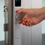 Beluni Fit Silver 556 maçaneta compacta quadrada prata